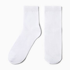 Women's socks A.Basic G3, white color, rr 25