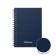 Notebook A6 (120 x 146 mm), 60 sheets in the cage on the crest Erichkrause "Classic", plastic cover, offset unit, white 100%, mix