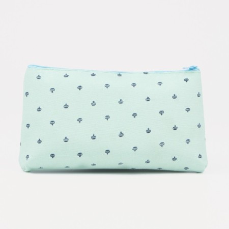 Cosmetic bag with lightning, mint color-1