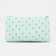 Cosmetic bag with lightning, mint color