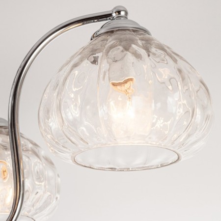 Suspension lamp 5x40W E14, size 60x60x72 cm-3