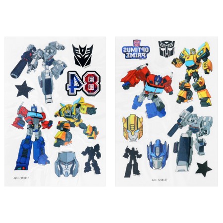 A set of first grader in the folder, transformers, 30 items-13