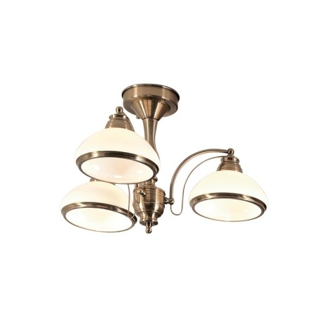 Martin chandelier, 3x75W E27, bronze 38x38x25 cm