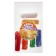 Modeling dough 6 colors, 72 g Calligrata (on a vegetable basis), a packet of zip-block