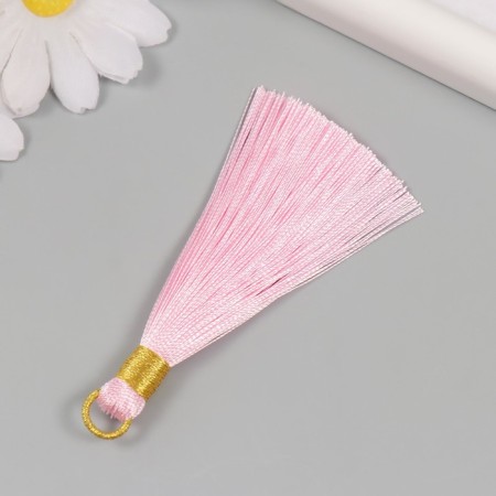 Decor for creativity Textile "Brush. Olivia" Pink set 2 pcs 8x1.2 cm-2