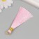 Decor for creativity Textile "Brush. Olivia" Pink set 2 pcs 8x1.2 cm