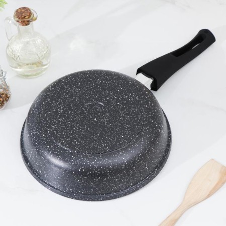 The frying pan “Elite”, d = 22 cm, removable handle, glass cover, anti -stick coating-5