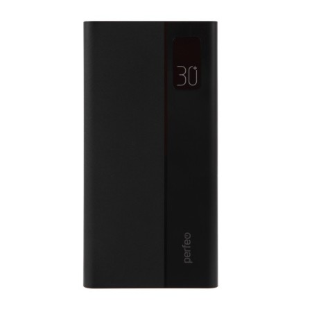 External battery Perfeo Mountains PF_D0161, 30000 mAh, 4 USB, 3A, fast charging, black-3