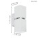 Bra Passa, 2x4W GU10, 3200K, 500LM, chromium color