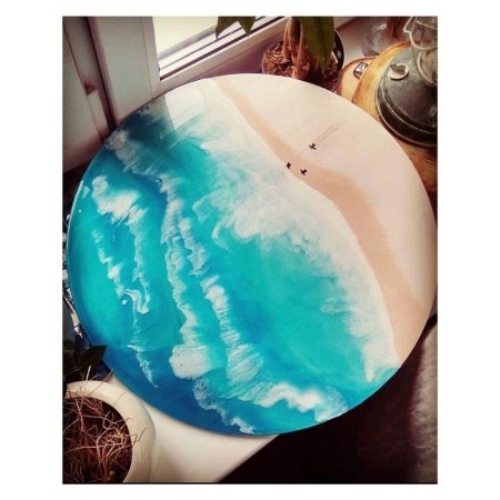 Epoxy resin for artpoxy creativity is thick, 1 kg (resin 667 g + hardener 334 g)-3