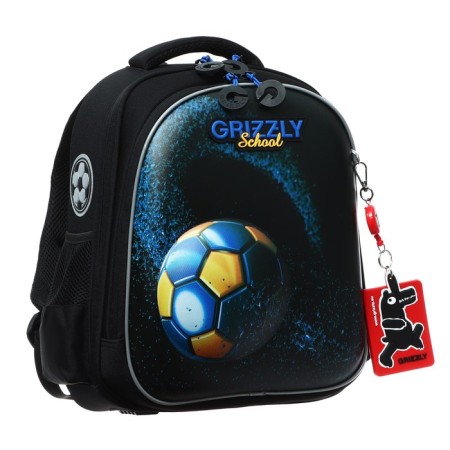 Frame backpack, 36 x 28 x 20 cm, Grizzly RAZ-387, black RAZ-387-3_1-1