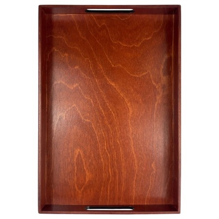 Tray with handles Panairo Lavarna, wood, size 42x28x4.5 cm-7