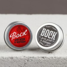 Wax for mustaches and beards, mix, 20 ml