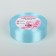 Satin tape, 25 mm × 23 ± 1 m, blue color No. 211