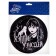 Disposable paper plate "Gloomy stery", set 6 pieces, 18 cm