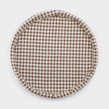Basket for fruits and bread Dailens "Home Comple", D = 35.5 cm, chocolate color-3