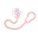 Clip-holder for dummies NewBorn Baby, age 0+, color mix