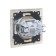 Single one -style luazon lighting "Antei", hidden, white