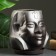 Kashpo - Organizer "Amenhotep" Cherno -Serebred, 1.8 l/ 17x15cm