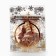Suspension Fir -tree toy with scrolls "2025", 30 scrolls