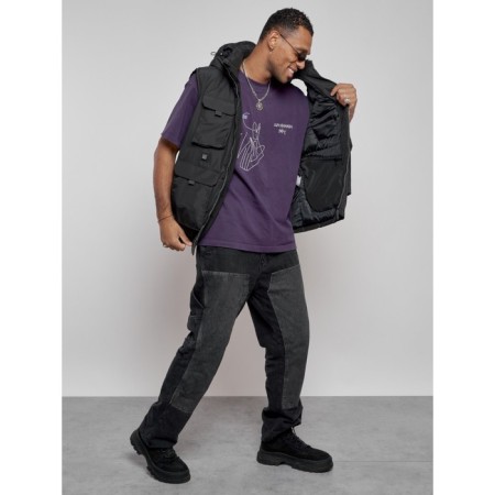 Luy jacket transformer male winter, size 56, black color-22