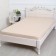 Bishop on the elastic band atra 160x200x20, beige calico 120g/m, cotton