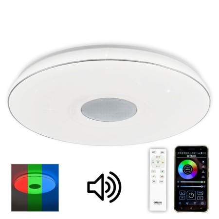 Light of the Citilux, Light & Music CL703M100x60x8 cm, 1x100W, LED, white color