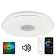 Light of the Citilux, Light & Music CL703M100x60x8 cm, 1x100W, LED, white color