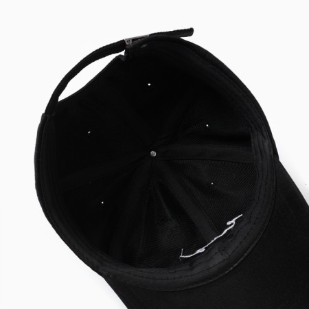 Men's baseball cap with MINAKU Black Color Black, Rr. 58-3
