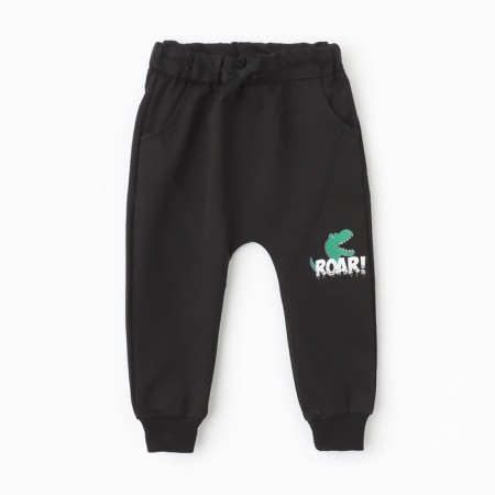 Pants for a boy, black color, height 92 cm