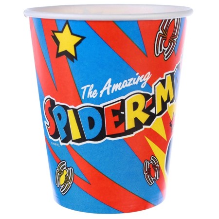 Paper glass "Happy Birthday!", 250 ml, Spider-Man-2