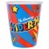 Paper glass "Happy Birthday!", 250 ml, Spider-Man