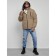 Sports male winter, size 58, beige color