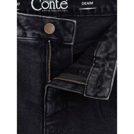 Women's jeans Conte Elegant Slouchy, size XXS, color Washed Black-5