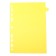 Separator of sheets A5 (210 x 165 mm) color, 12 sheets, "Devente. Pastel" polypropylene 140 μm, individual packaging