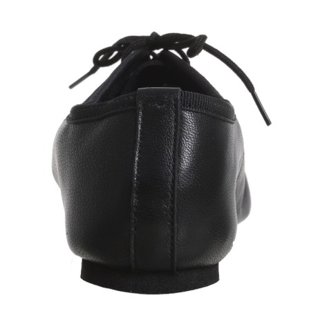 Jazzovs are low, genuine leather, insole length 22.5 cm, black color-9