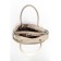 Female bag, genuine leather, ludor beige, 35x12x26 cm
