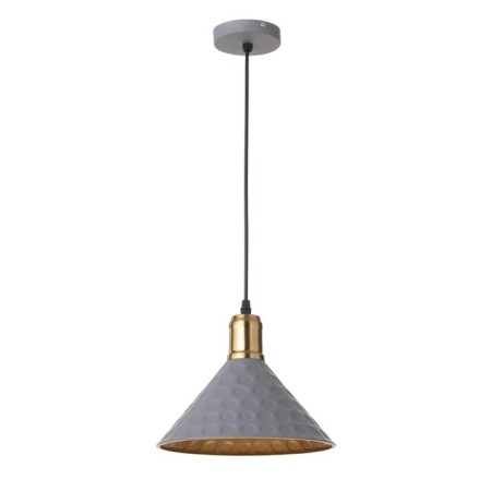 Bayerlux lamp "Cheka" E27 40W Gray-gold 24x24x17-117 cm