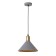 Bayerlux lamp "Cheka" E27 40W Gray-gold 24x24x17-117 cm