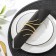 Ring for Niti napkin, 4.5 × 5 cm, gold color