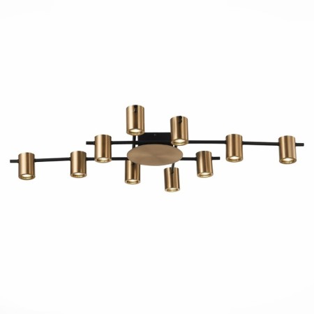 Ceiling lamp ST LUCE. SL1207.402.10. Veroli. 10x7 W, GU10, 101x65x11 cm, black color-5