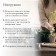 Onion plants with bulbous plants, length 24 cm, black