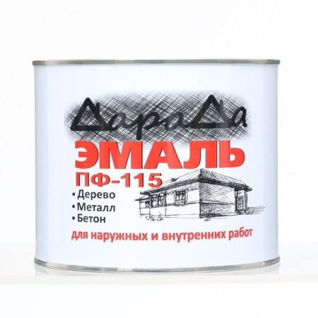 Enamel (Darada) PF-115 (GOST) Blue 1.8 kg