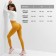 Leggings Sports Minaku: Sportly; Color yellow rr