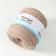 Knitted yarn secondary 90% cotton, 10% p/e, 100m/450 ± 50 g (cappuccino) mix