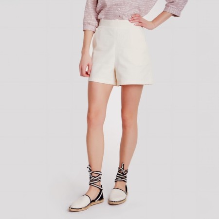 Women's shorts Minaku: Enjoy Milk color, rr 50-3