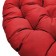 Billy swing pillow, diameter 115 cm, red color