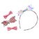Hair accessories, 4 pieces, rims and hairpins