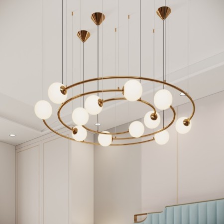 Suspended lamp BROOK, 5W, G9, 112x113x120 cm-1