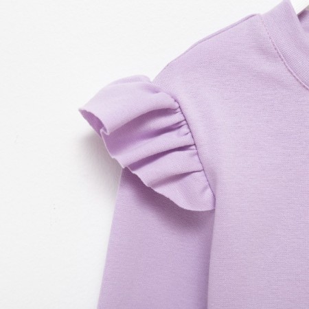 Children's set (jumper, trousers) minku: casual collection color Lilac, height 104-9